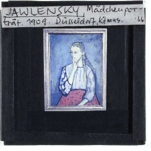 Jawlensky, Mädchenporträt
