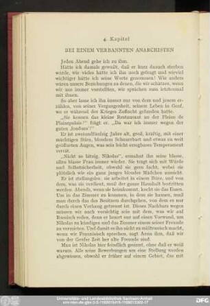 4. Kapitel Bei Einem Verbannten Anarchisten