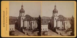 Lutherkirche : Plauen, Dobenaustraße. Lutherkirche (1693-1722). Ansicht von Südwest