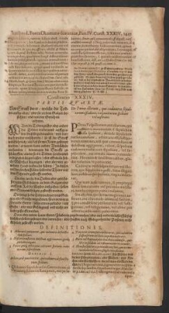 Constitutio XXXIV.