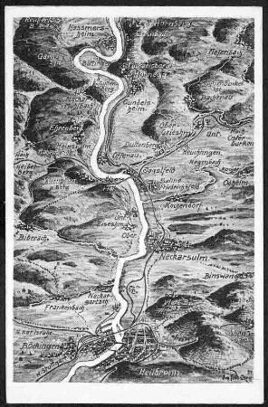 Der Neckar von Heilbronn bis Heidelberg