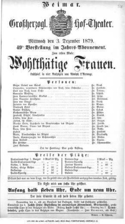 Wohlthätige Frauen