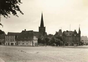 Bergen (Rügen). Marktplatz