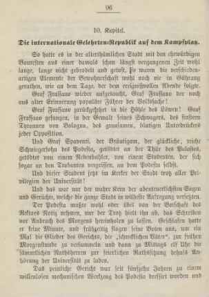 10. Kapitel. Die internationale Gelehrten-Republik auf dem Kampfplatz.