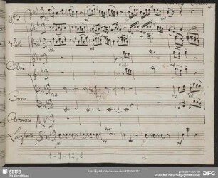 Arminio. Excerpts - Mus.1-J-12,2 : S, orch, b