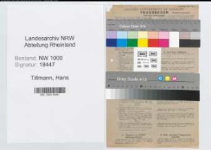 Entnazifizierung Hans Tillmann, geb. 13.12.1912 (Friseur)