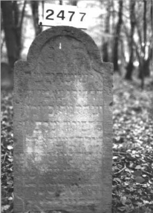 Grabstein 2477