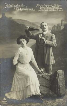 Strömt herbei ihr Völkerscharen - Mag der Franzmann eifrig loben [...]