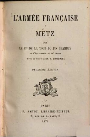 L'Armée française à Metz