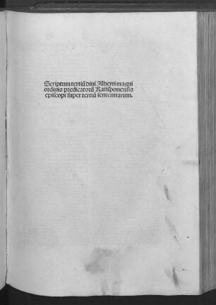 3: Scriptum 3. super tertium sententiarum