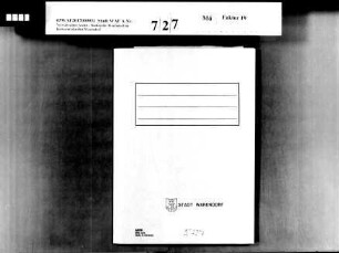 Akzisen von ungebundenen Büchern, Korn, Linnen, Tabak und Vieh