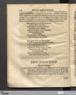 Zehende Paßions-Predigt.