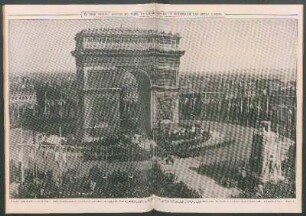 El gran desfile militar, en París, en celebración de la victoria de las armas aliadas [Fotografía]