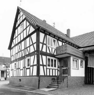 Fachwerkwohnhaus; Nidda, Unter-Laiser Straße 3