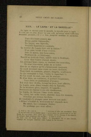XXIX. --- LE LAPIN ET LA SARCELLE