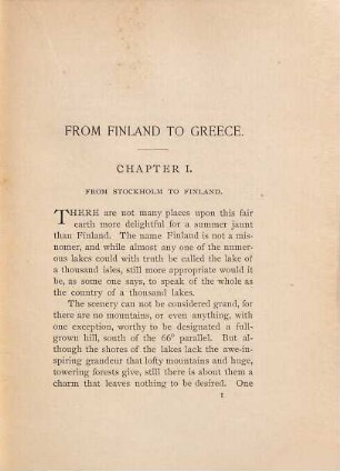 From Finland to Greece : or: three seasons in Eastern Europe
