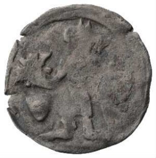 Fundmünze, Denar, um 1375
