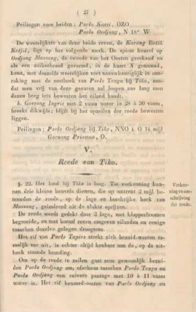 V. Reede van Tiko