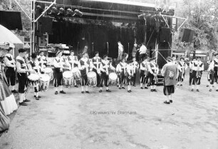 Stadtfest: Große Straße: Spielmannszug