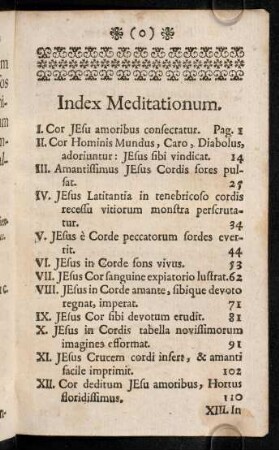 12r-12v, Index Meditattionum.