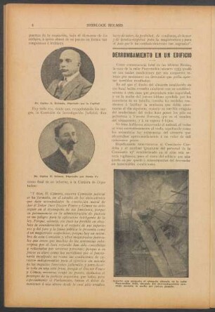 Derrumbamiento en un edificio