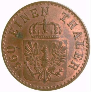 Münze, Pfennig, 1846