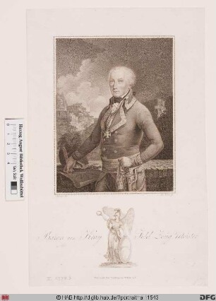 Bildnis Paul Kray (1790 Frhr. v. Krajowa)