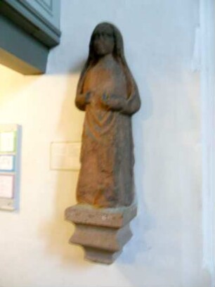 Langhaus Innen-Heiligenfigur 14. Jh