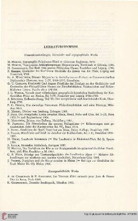 Literaturhinweise
