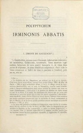 Polyptyque de l'abbaye de Saint-Germain des Prés, 2. Texte