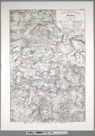 Plan der Schlacht bei Freyberg den 29ten October 1762
