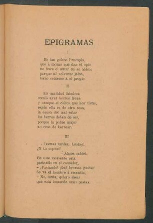 Epigramas
