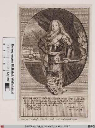 Bildnis Wilhelm Ludwig, Herzog von Württemberg (reg. 1674-77)