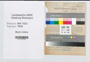 Entnazifizierung Anton Boot , geb. 15.12.1897 (Kaufmann)