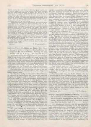 580-581 [Rezension] Schillers philosophische Schriften und Gedichte