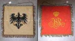 Fanfarenbehang eines Kriegervereins