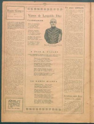 Versos de Leopoldo Díaz