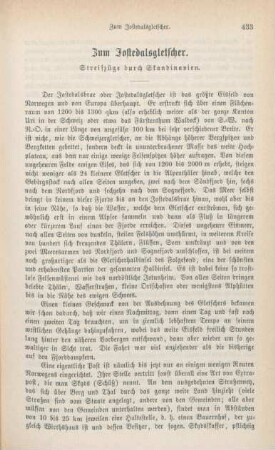 433-452 Zum Jostedalsgletscher : Streifzüge durch Skandinavien