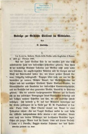 Historische Zeitschrift : HZ. 20. 1868