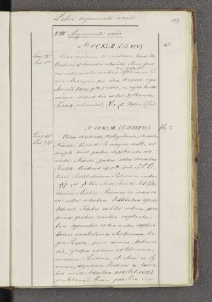 VIII Argumenti varii.