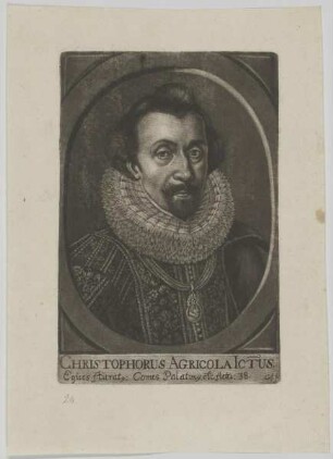 Bildnis des Christophorus Agricola