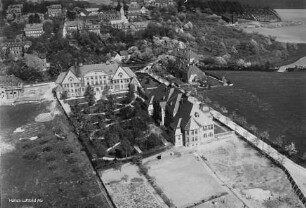 Landes-Heil- und Pflege-Anstalt Zschadraß bei Colditz : Blickrichtung Südosten