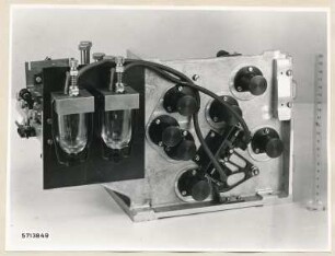 Undulator-Winkel von vorne, Foto 1957