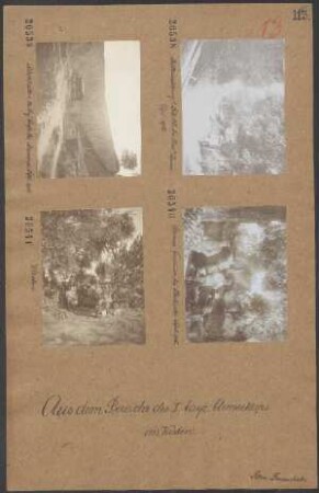 Blockhütten 24. Inf. Regts. bei Maurepas