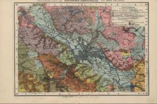 Geologische Karte der Dresdener Elbtalwanne und ihrer Umgebung
