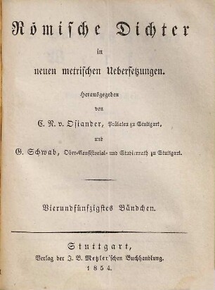 Werke, 4. Satiren : übersetzt und erläutert