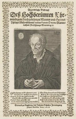 Bildnis des Philippus Melanchthonis