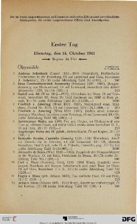 Ölgemälde (Nr. 1-161)