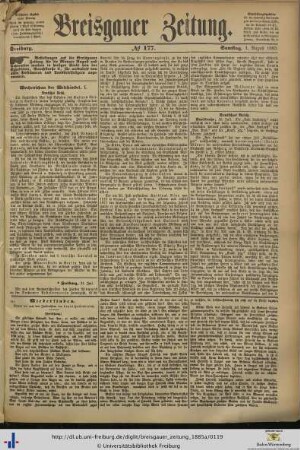 Nr. 177-202 (August 1885)