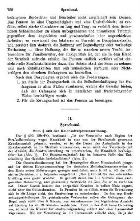 768-777, II. Sprechsaal